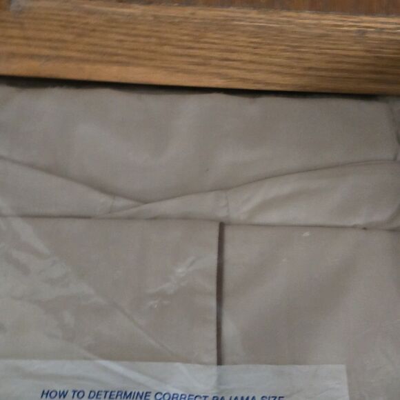 Vintage Dover Mens Pajama Set Poly Cotton Blend Size M Long Sleeve & Long Leg - Picture 6 of 8